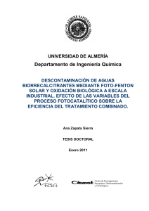 Tesis Doctoral de Ana Zapata - Plataforma Solar de Almería