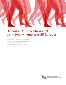Dinámica del mercado laboral de mujeres y hombres en El Salvador