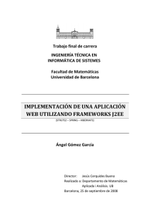 Gómez - Departament de Matematica Aplicada i Analisi