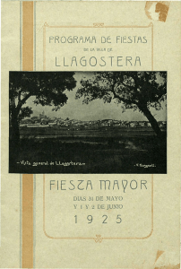 i §m - Arxiu Municipal de Llagostera