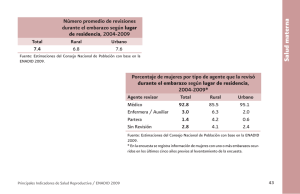 Salud Materna - Consejo Nacional de Población