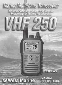 VHF250 S OM 012406.indd