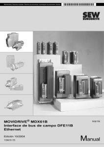 MOVIDRIVE® MDX61B Interface de bus de campo - SEW