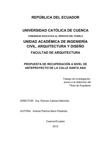 república del ecuador universidad católica de cuenca unidad