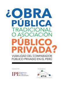 ¿Obra Pública tradicional o asociación público privado?