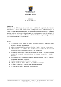 programa del curso - Universidad de Montevideo