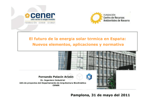 El futuro de la energía solar térmica en España