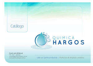 Catálogo - Quimica Hargos