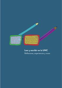Leer y escribir en la UNC | 1