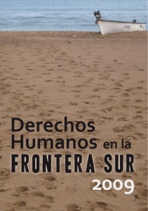 Informe Derechos Humanos en la Frontera Sur