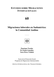 Migraciones laborales en Sudamérica: la Comunidad Andina