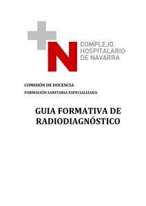 GUIA FORMATIVA DE RADIODIAGNÓSTICO