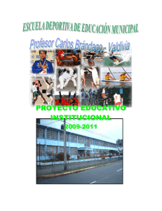 Desarrollo del plan - Municipalidad de Valdivia