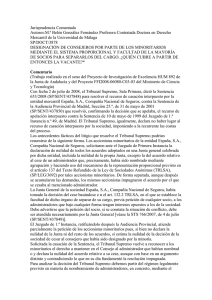 Jurisprudencia Comentada Autores:M.ª Belén González Fernández