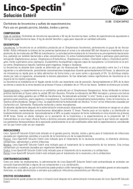 Lincocin Antibiotico Inyectable