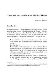 Uruguay y el conflicto en Medio Oriente