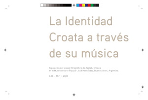 La Identidad Croata a través de su música