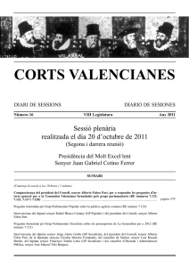 dscv - Corts Valencianes