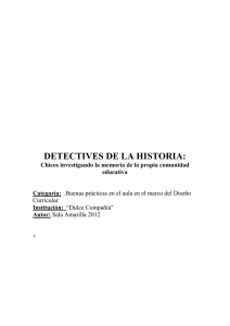 Detectives de la Historia