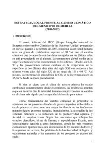 ESTRATEGIA MUNICIPAL FRENTE AL CAMBIO CLIMÁTICO DEL