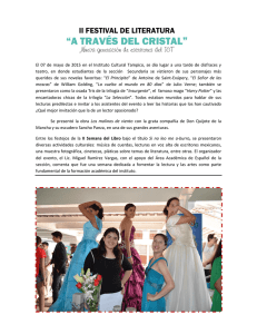 El 07 de mayo de 2015 en el Instituto Cultural Tampico, se dio lugar