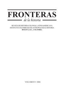 Fronteras de la Historia Volumen 9, núm. 9, 2004