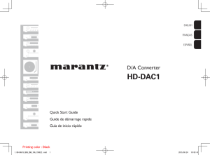 HD-DAC1 - Marantz US | Home