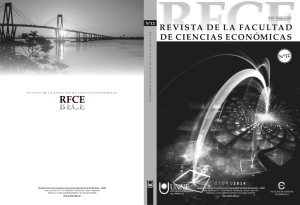 Revista Nº 12 - FCE - Otoño 2014 - Facultad de Ciencias Económicas