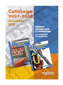 LENGUA CASTELLANA Y LITERATURA www .algaida.eswww