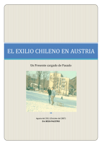 el exilio chileno en austria