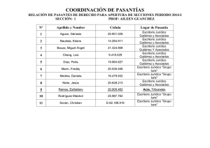coordinación de pasantías - Universidad de Margarita