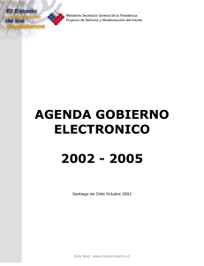 agenda gobierno electrónico