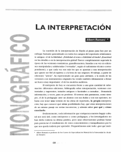 LA INTERPRETACiÓN - Universidad de Alcalá