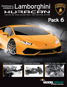 Guía montaje Lamborghini Huracan