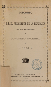 S.E. EL PRESIDENTE DE LA REPUBLICA