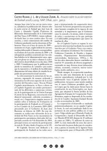 caStro ruano, J. L. de y uGalde zuBiri, A., Anuario sobre la acción