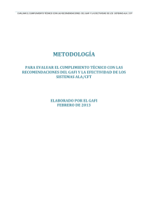 Metodología 2013 - Ministerio Público Fiscal