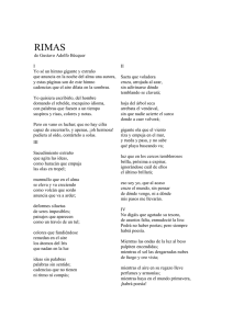 Rimas - IES Gustavo Adolfo Bécquer