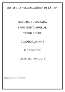 1º PA Cuadernillo III - 3º Trimestre- 2015