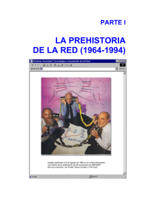 LA PREHISTORIA DE LA RED (1964