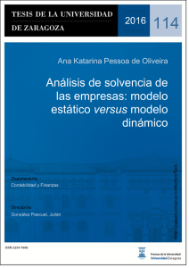 Análisis de solvencia de las empresas: modelo estático versus