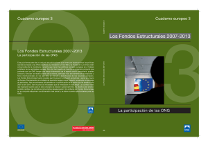 Los Fondos Estructurales 2007-2013