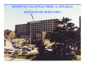 hospital nacional prof. a. posadas servicio de pediatría