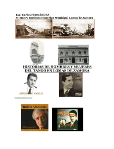 historia del tango en lomas de zamora