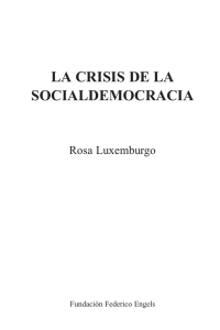 la crisis de la socialdemocracia