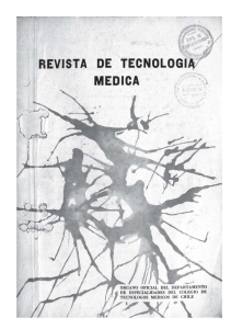 Volumen 1, Número 1 - Colegio de Tecnólogos Médicos de Chile
