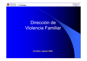 Dirección de Dirección de Violencia Familiar