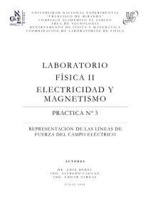 laboratorio física ii electricidad y magnetismo