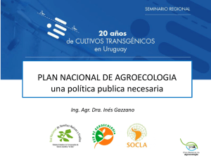 Diapositiva 1 - REDES – Amigos de la Tierra Uruguay