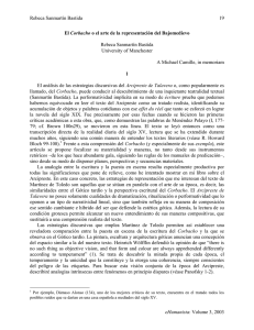 Rebeca Sanmartín Bastida eHumanista: Volume 3, 2003 19 El